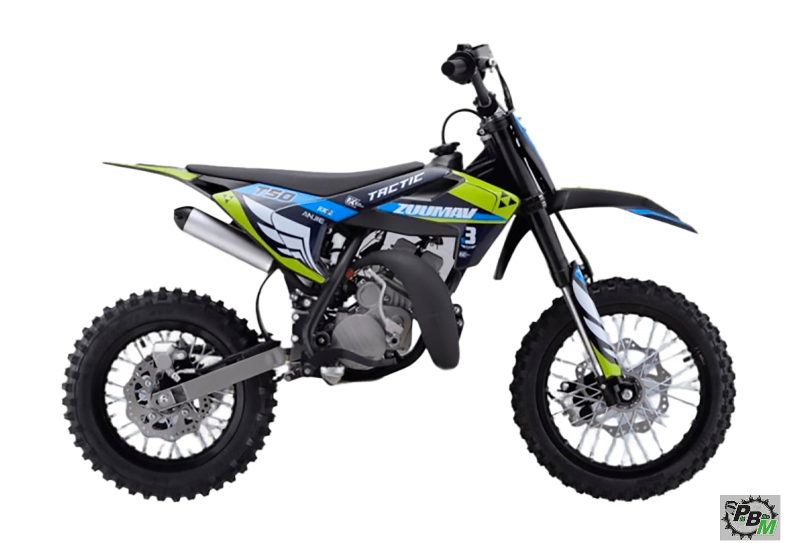 Питбайк ZUUMAV S3 Т50 TACTIC зелёный