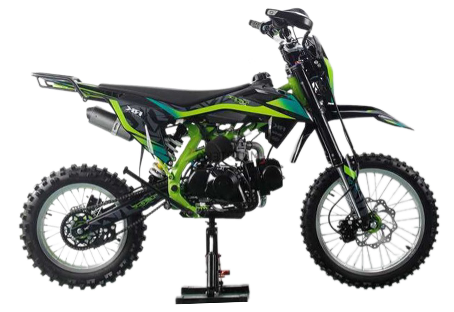 Мотоцикл RACER TRX140E Зеленый