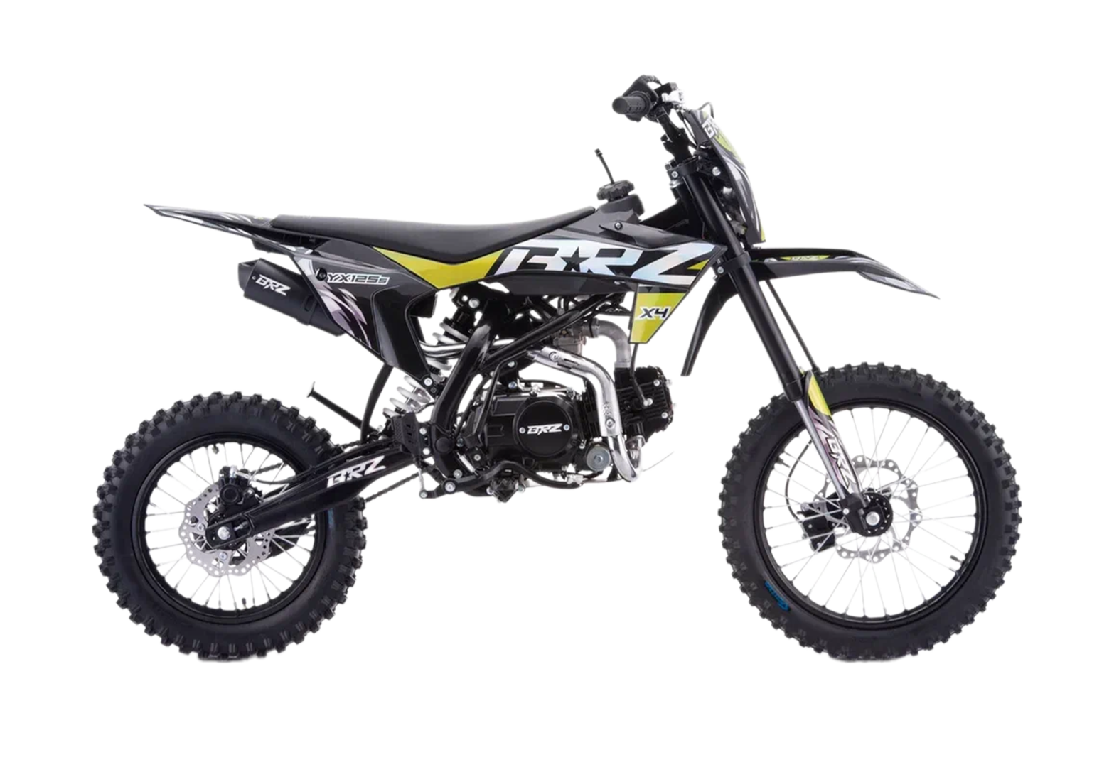 Питбайк BRZ X4 YX125s 17/14