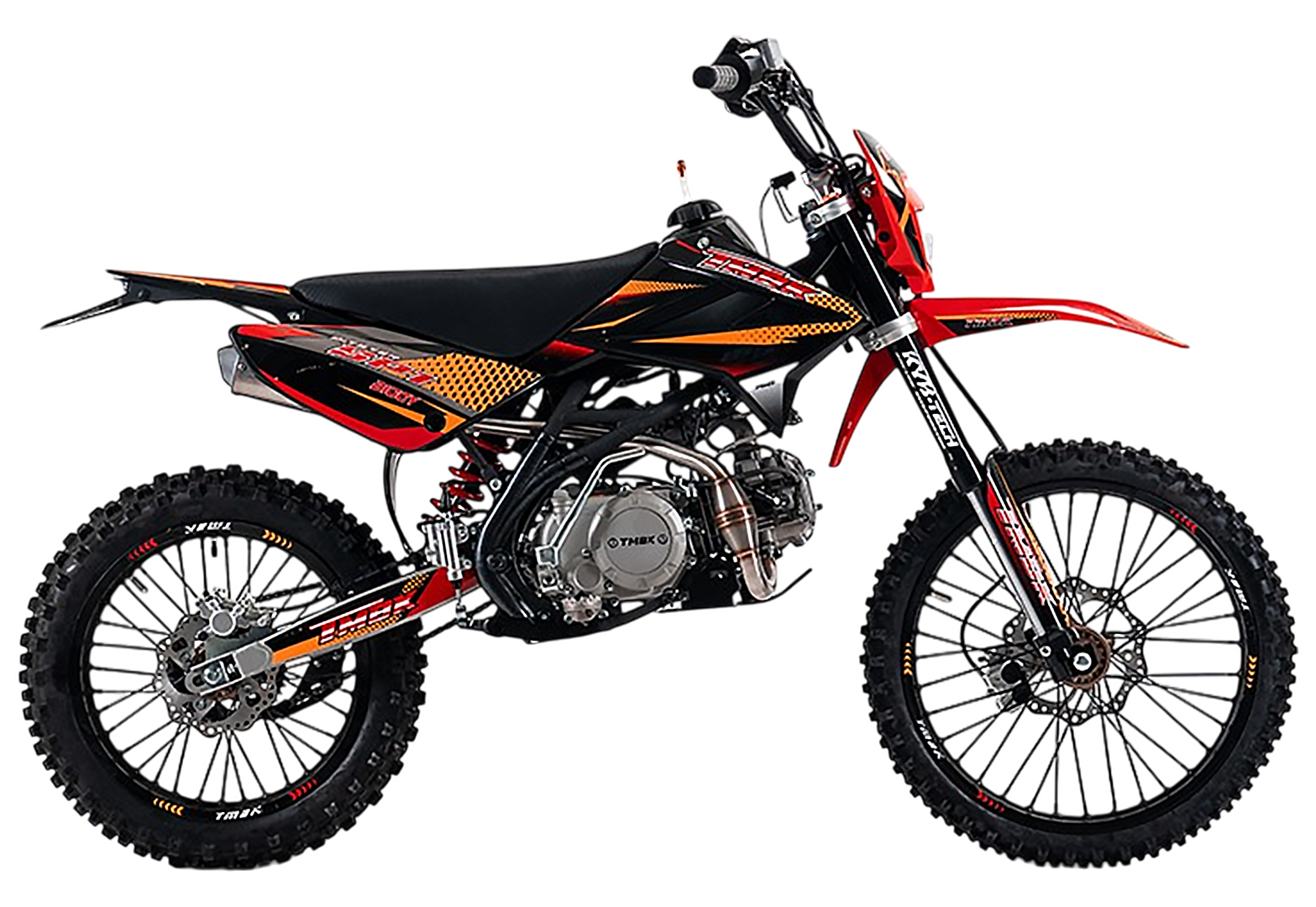 Питбайк TMBK Pitster SP1 Biggy (19/16) Red Orange