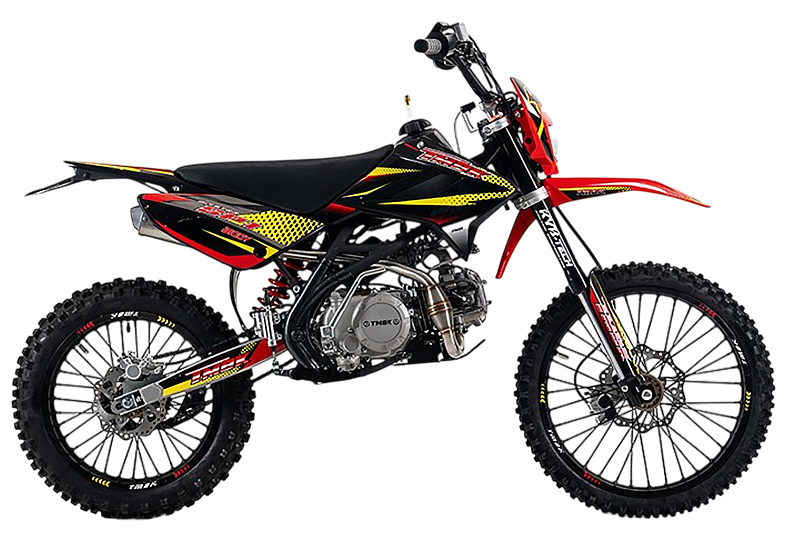 Питбайк TMBK Pitster SP1 Biggy (19/16) Red Yellow