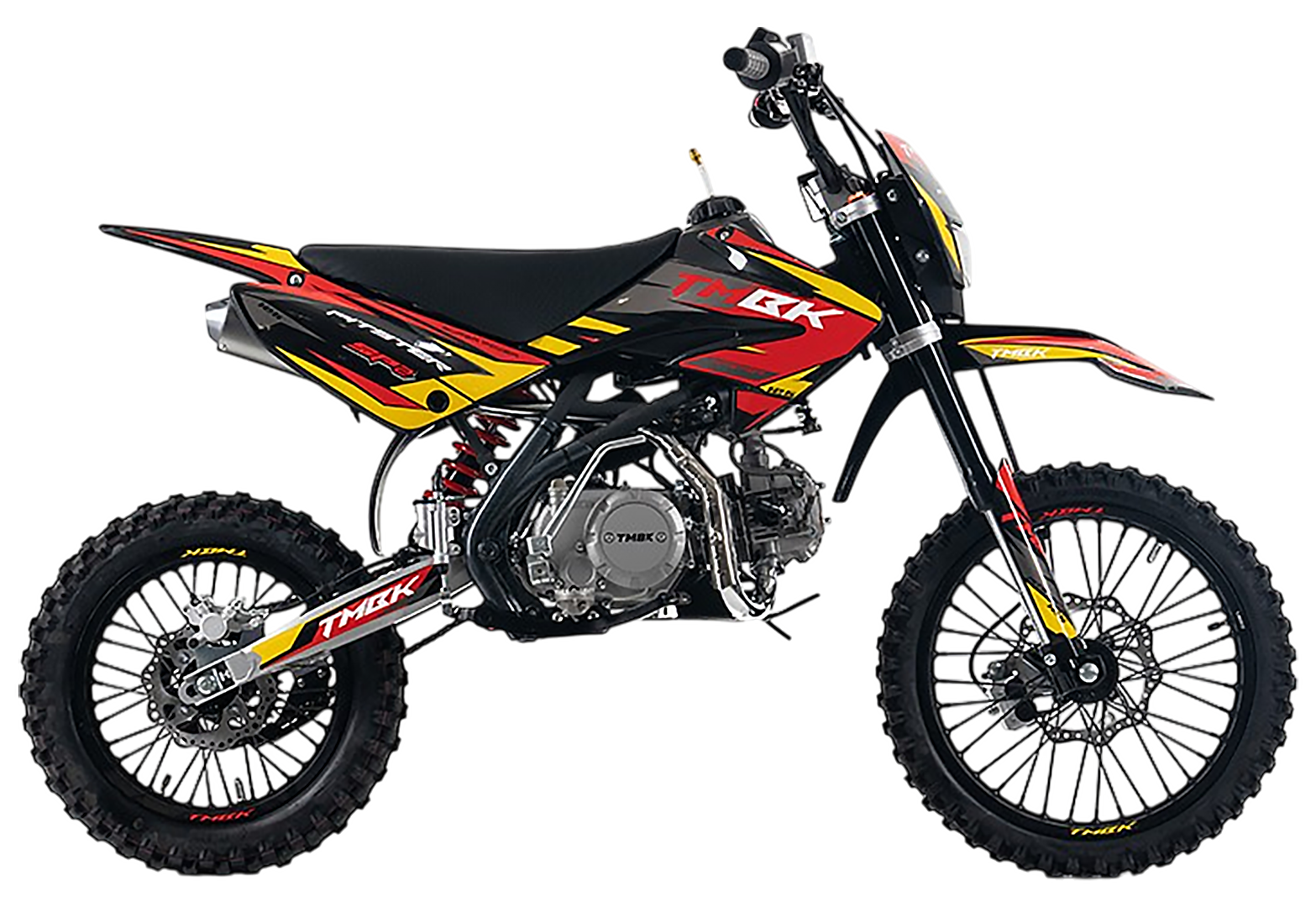 Питбайк TMBK Pitster SP2 125 (17/14) Red Yellow