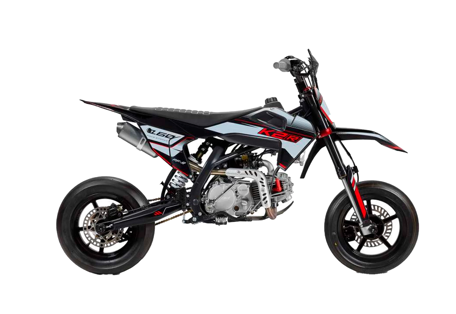Питбайк K2R PF-R 160 Red/White 2023
