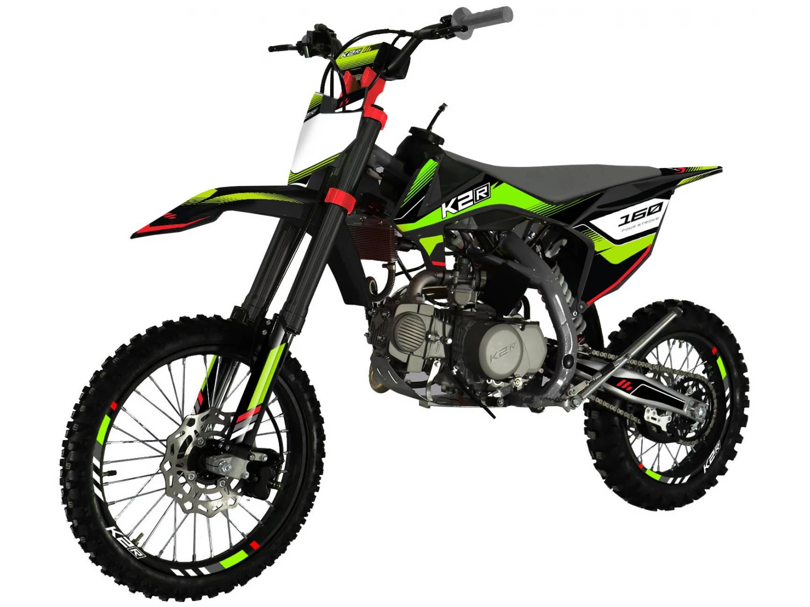 Питбайк K2R SX 160 Lime/Black 2023