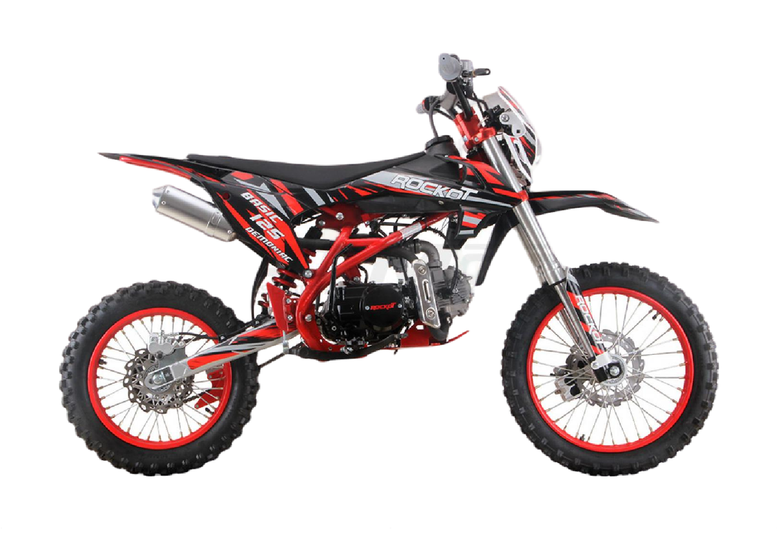 Питбайк ROCKOT BASIC 125 Demoniac 2.0 (механ. сцепл., 17/14)