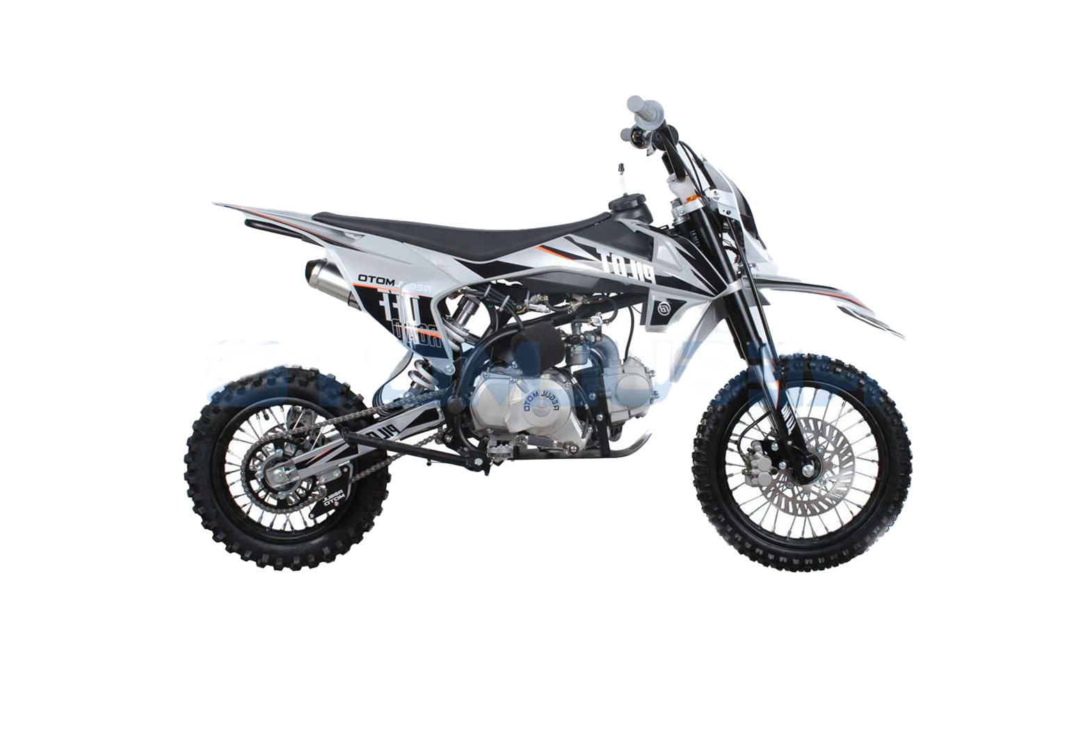 Питбайк Regulmoto PILOT EA 12/10 Серый/черный