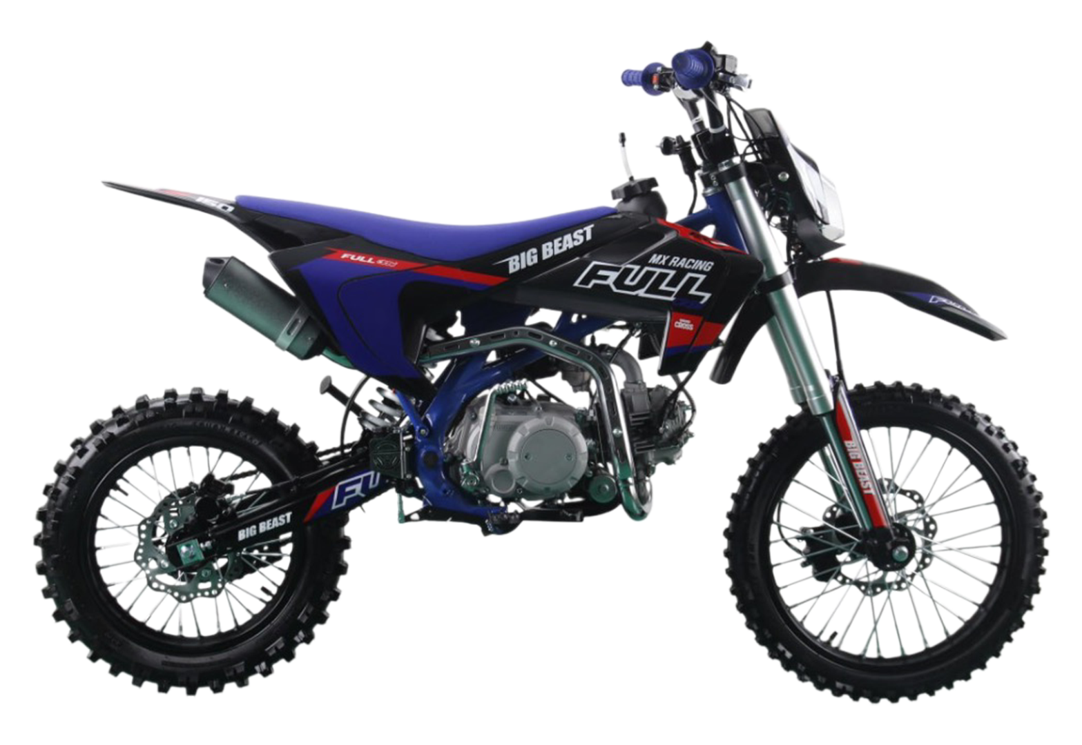 Питбайк FullCrew Big Beast 150cc 17/14 (механ., эл.стартер)