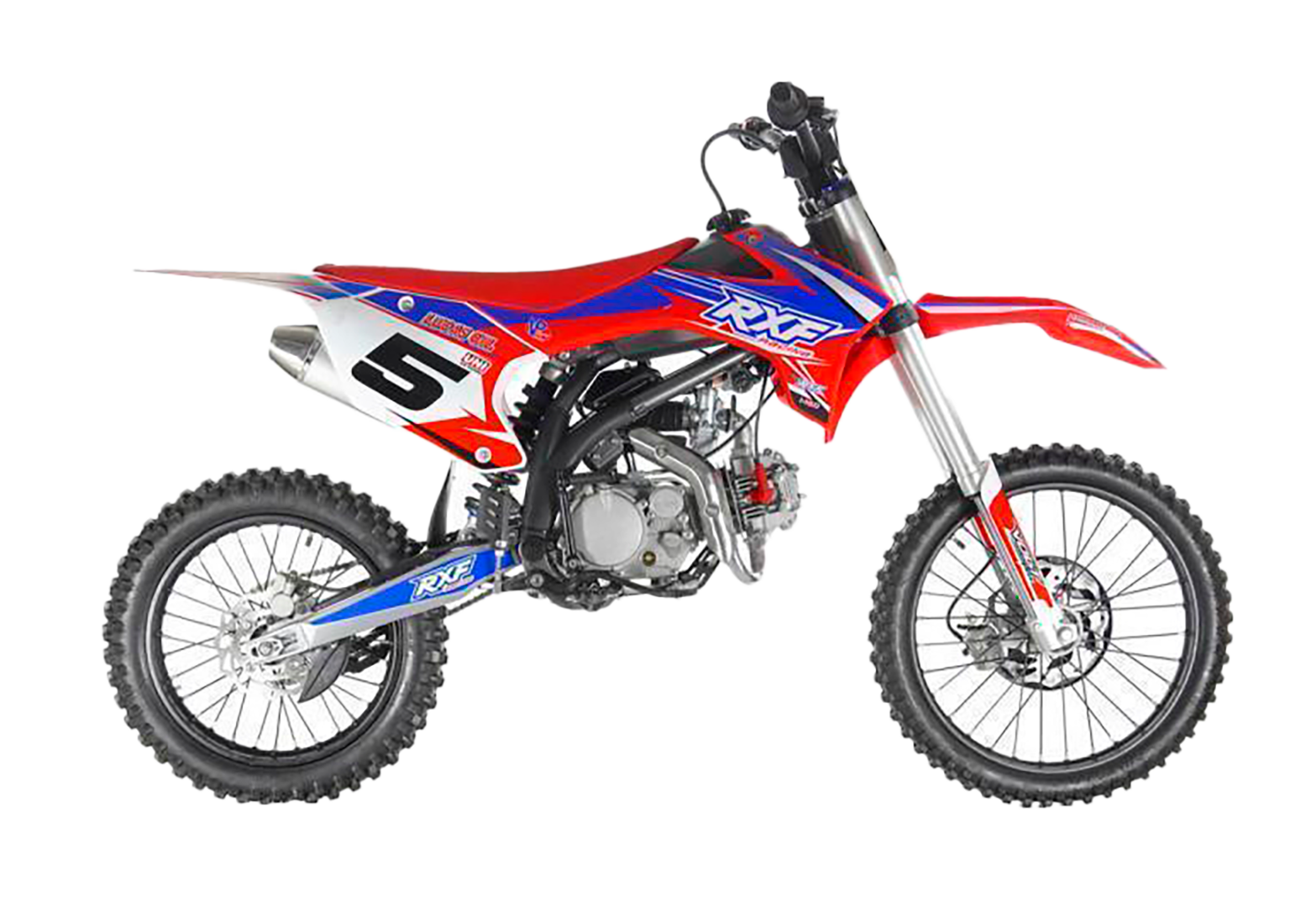 Питбайк Apollo RXF Freeride 125L 17x14 Красный