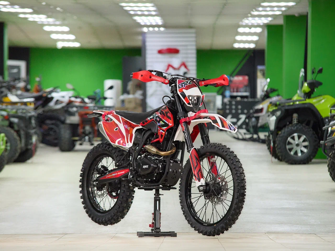 Мотоцикл BRZ MX5 PR300 RED 2024 (Без ПТС)