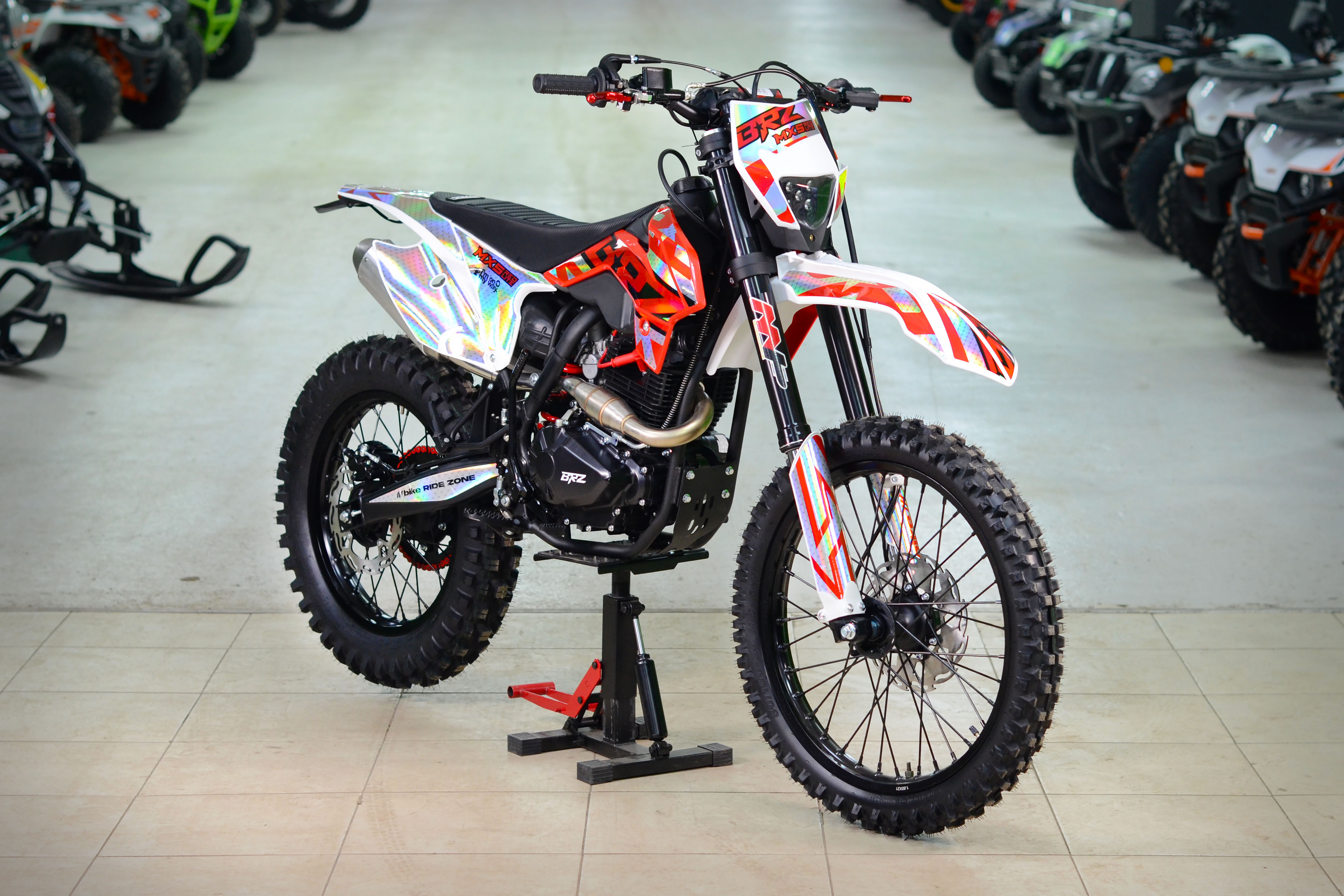 Мотоцикл BRZ MX5 PR250 RED LITE 2024 (Без ПТС)