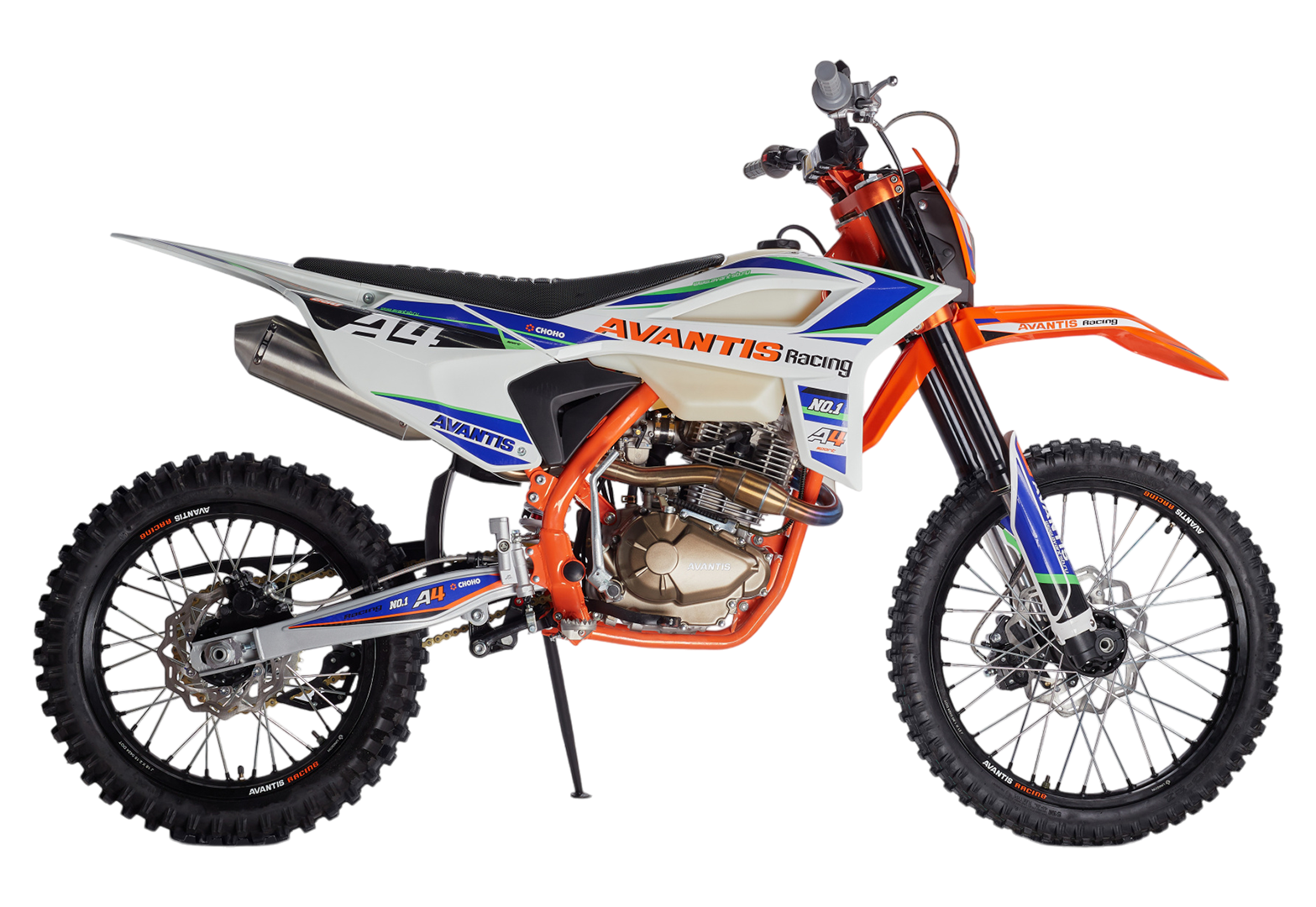 Мотоцикл Avantis A4 (PR300) 2024 Оранжевый/Белый