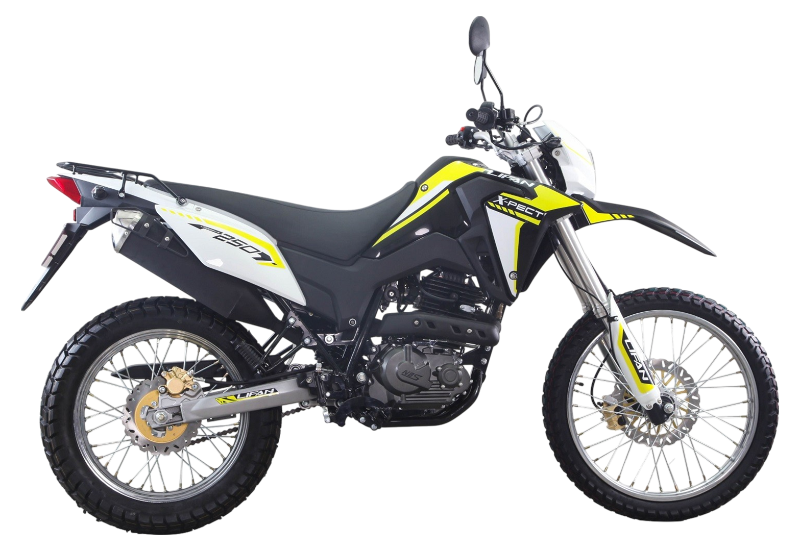 Мотоцикл LIFAN LF250GY-3 желтый