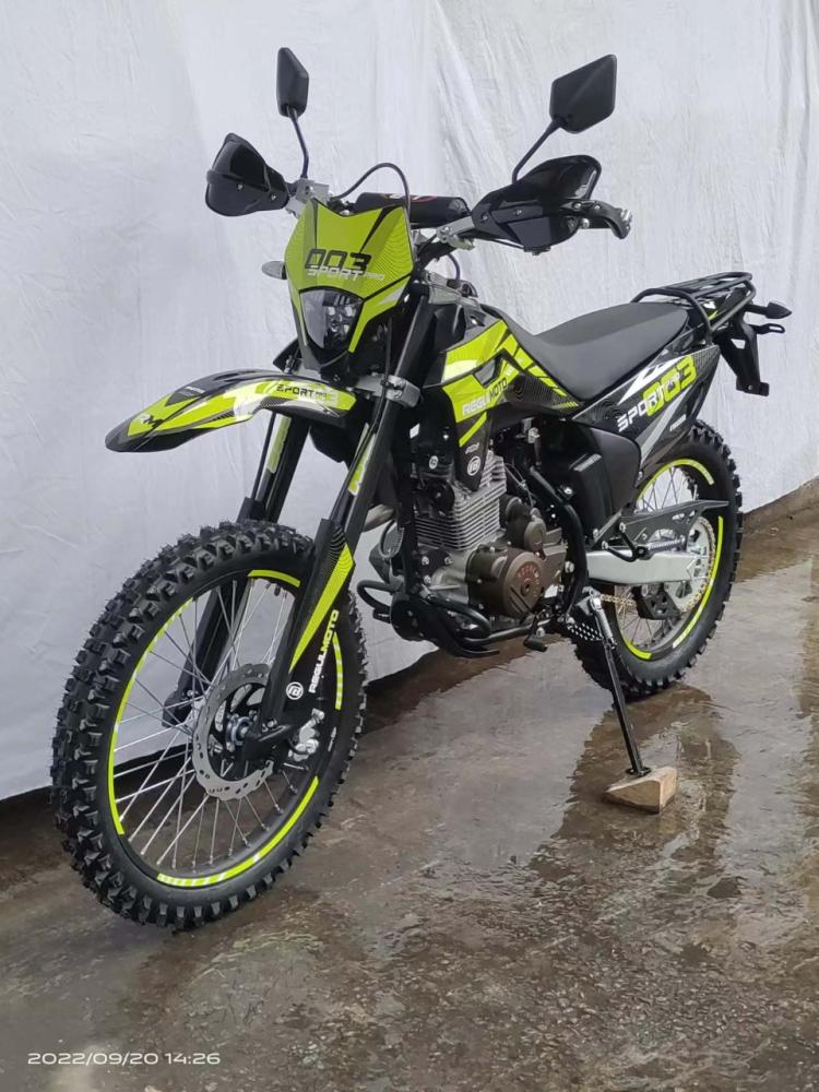 Мотоцикл Regulmoto Sport-003 PR PRO (Чёрный/зелёный, 300301-5)