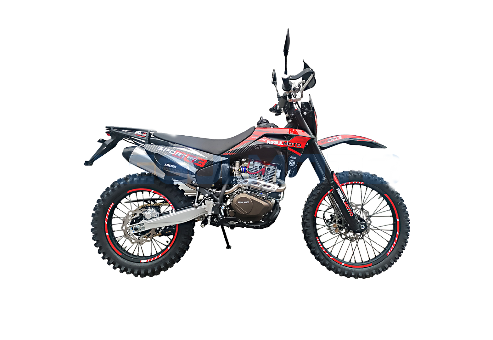 Мотоцикл Regulmoto Sport-003 PR PRO (4 valves) 6 скоростей (Черный/ красный) с ПТС