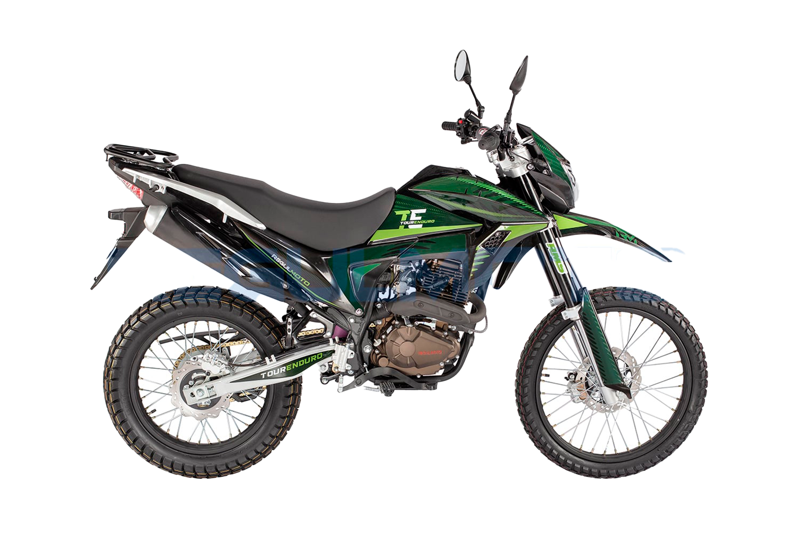 Мотоцикл Regulmoto TE (Tour Enduro) PR, 6 скоростей (Хаки)