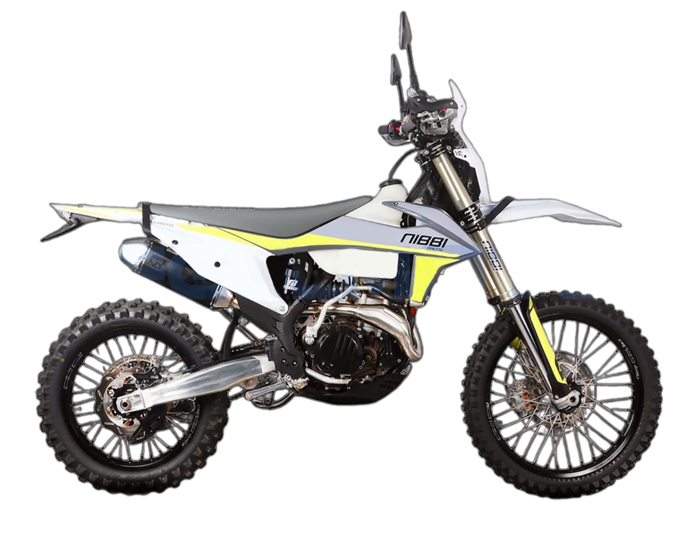 Мотоцикл внедорожный Regulmoto NIBBI Белый/серый с ПТС