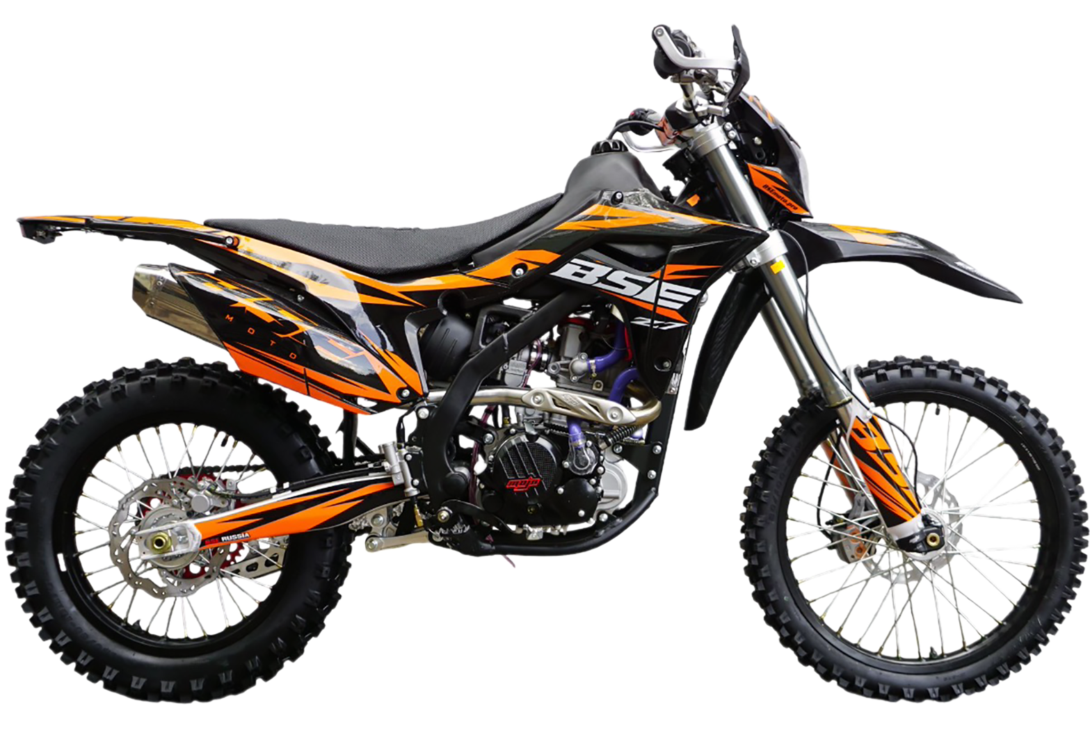 Кроссовый мотоцикл BSE Z7 Orange Blast (120)