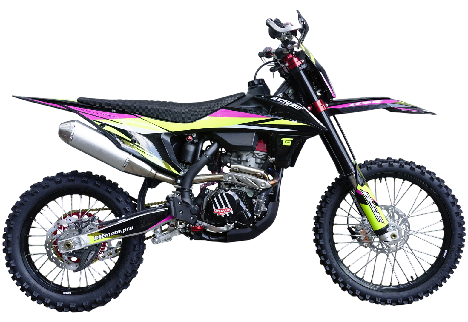 Кроссовый мотоцикл BSE T8 Neon Storm (Sport)