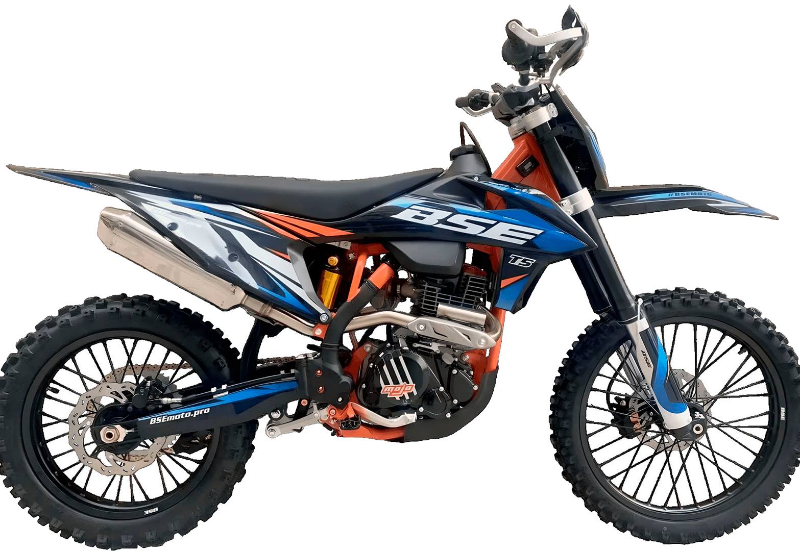 Кроссовый мотоцикл BSE T5 Factory Grey (015)