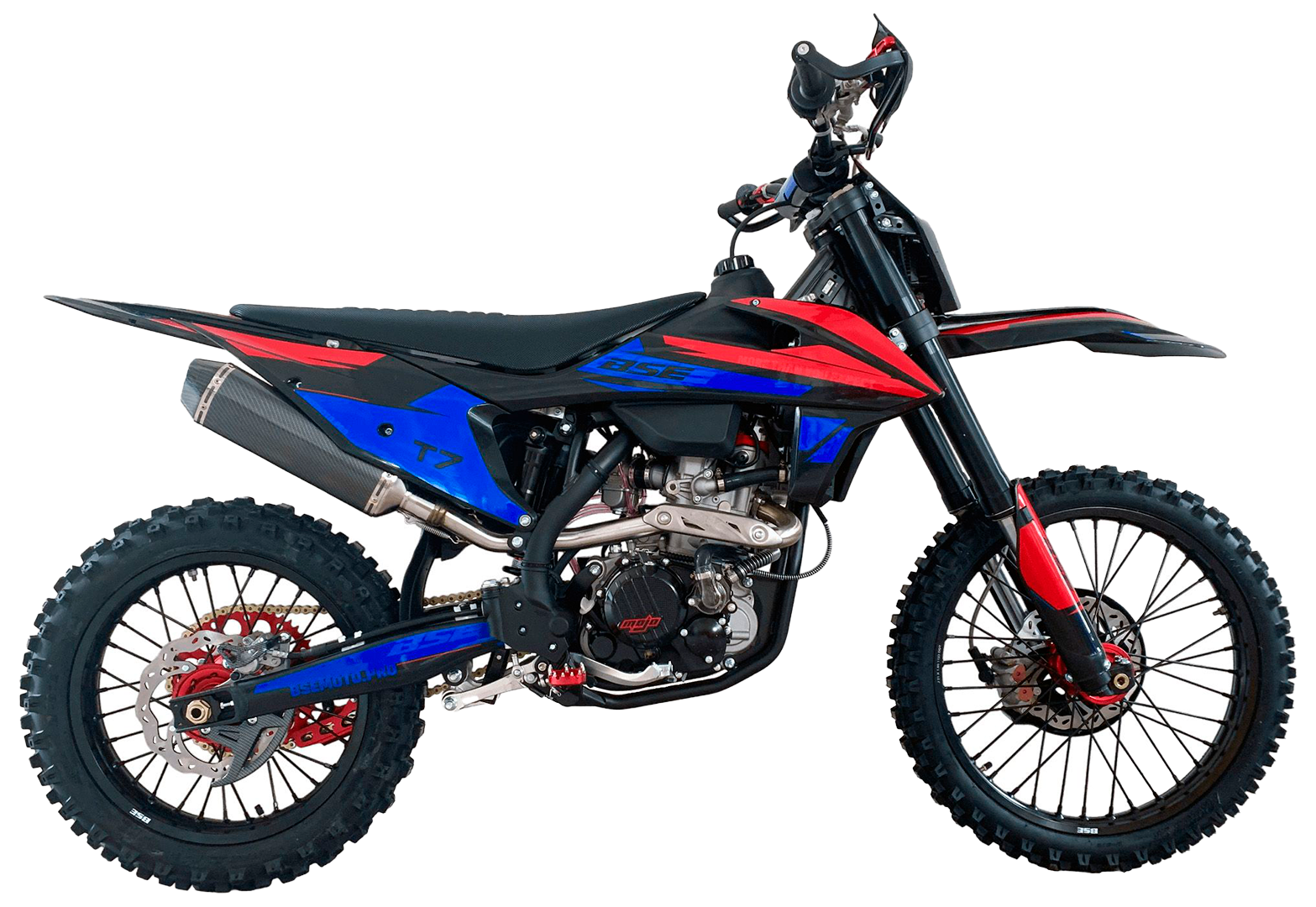 Мотоцикл кроссовый BSE T7 Flash (ZS174-5А)