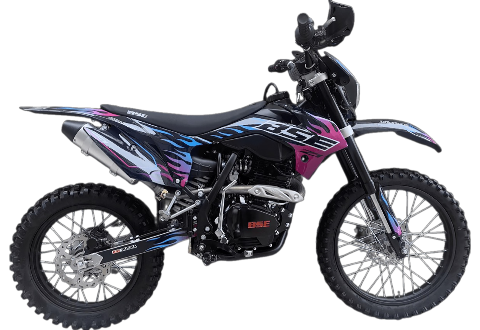 Кроссовый мотоцикл BSE Z1 19/16 HotRod Blue