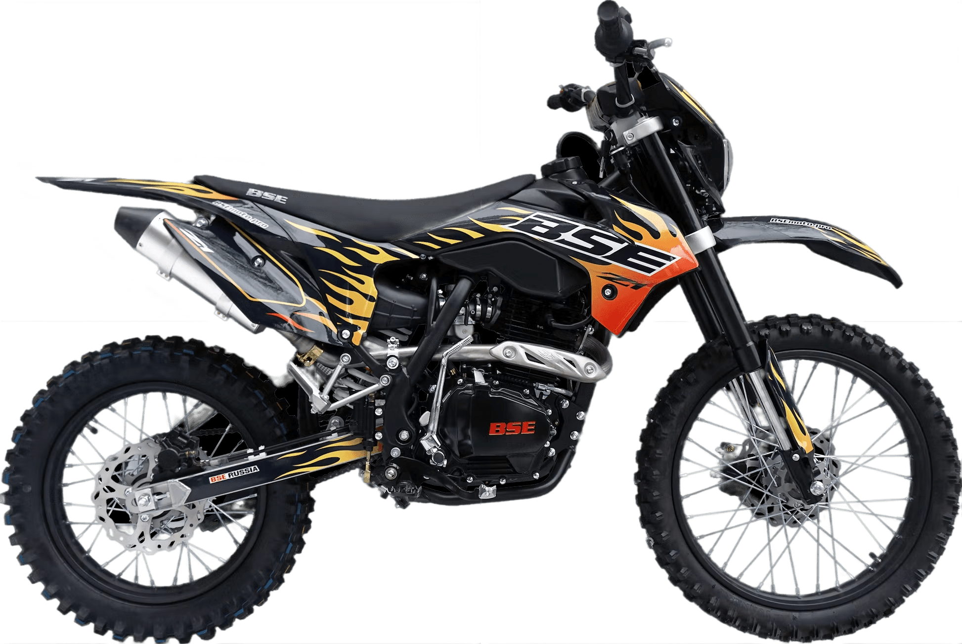 Кроссовый мотоцикл BSE Z1 19/16 HotRod Red