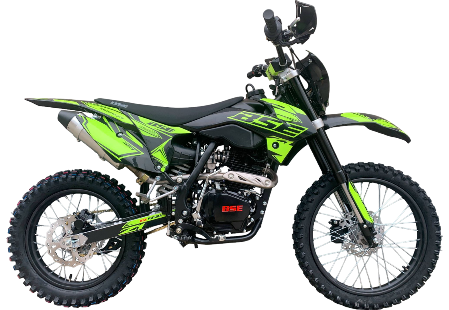 Кроссовый мотоцикл BSE Z1 Neon Raven