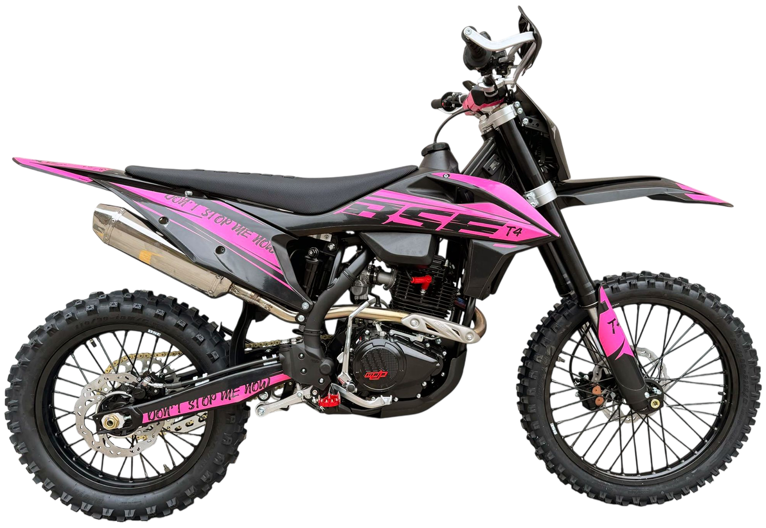 Кроссовый мотоцикл BSE T4 Pink (ZS172FMM-5)