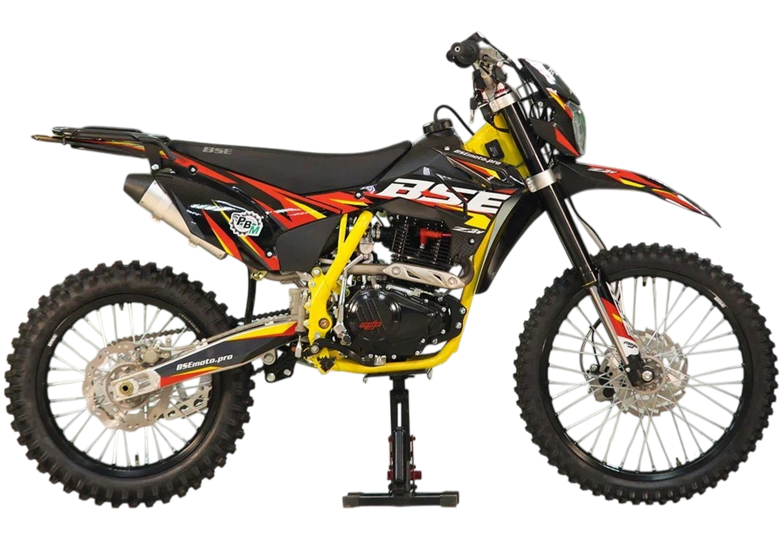 Кроссовый мотоцикл BSE Z3 V 21/18 Yellow Twist (015) (PR250) (Без ПТС)