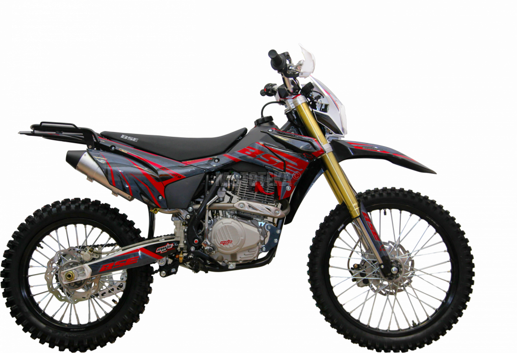 Кроссовый мотоцикл BSE Z3 21/18 Red Black (115)