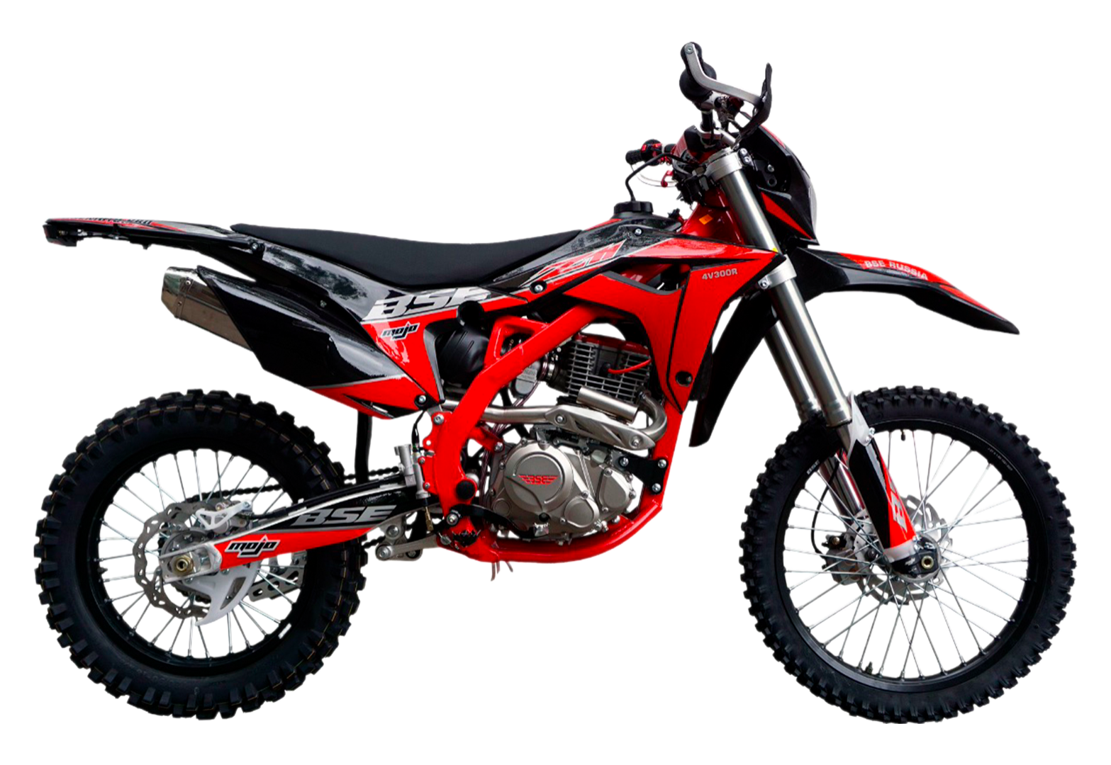 Кроссовый мотоцикл BSE Z11 Red Black (020)