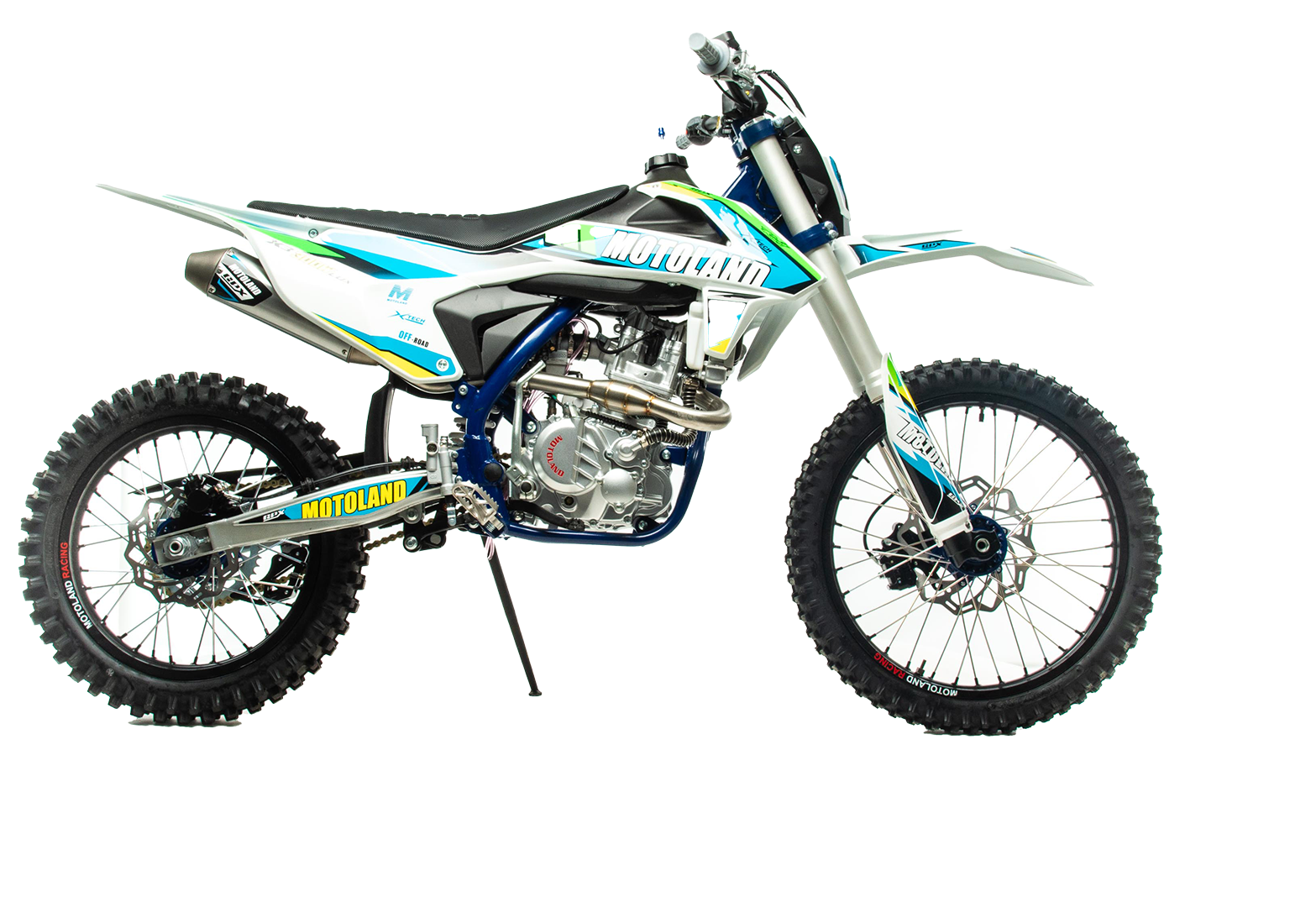 Мотоцикл Motoland X3 300W PRO (174MN-3) зеленый