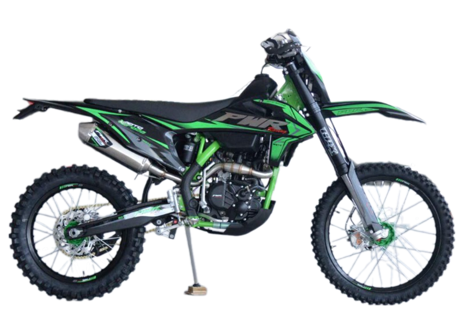 Мотоцикл Motoland PWR FM300 (174MN-3) зеленый