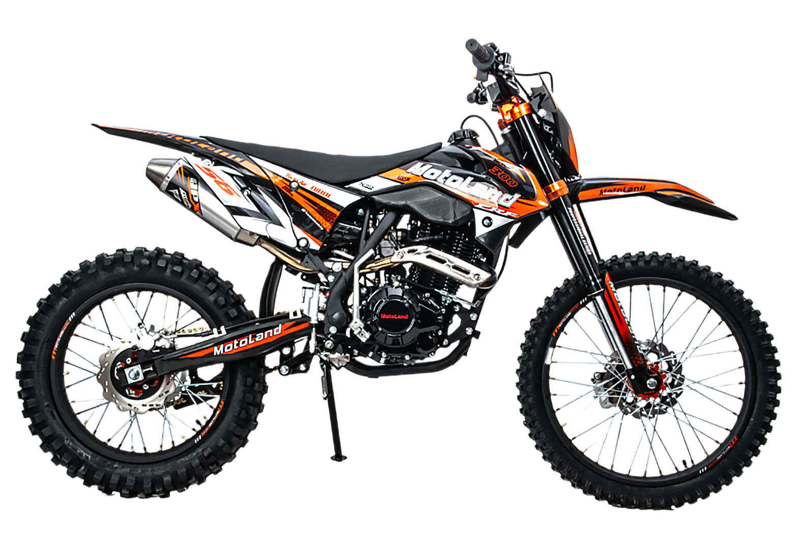 Мотоцикл Motoland CRF300 (175FMM) оранжевый
