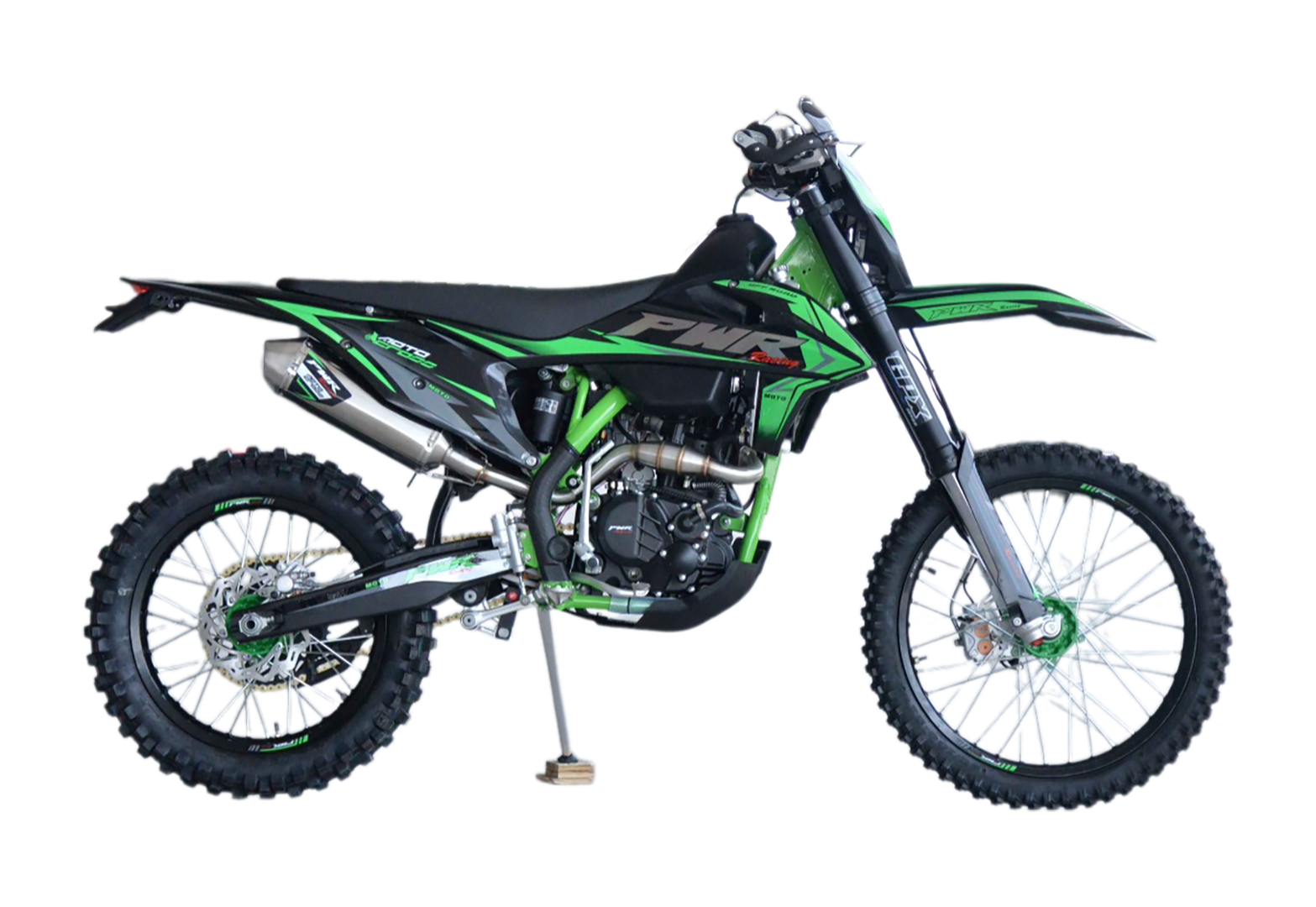 Мотоцикл Motoland PWR FM300 NC (ZS 182MN) зеленый