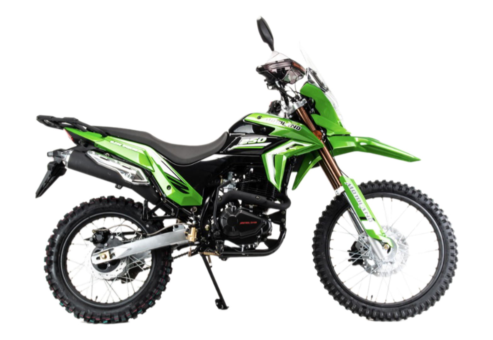 Мотоцикл Motoland GL250 ENDURO (172FMM-5/PR250) зеленый