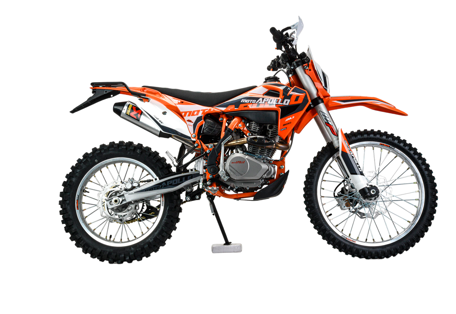 Мотоцикл Кросс Moto Apollo M3 300 4V (175FMM PR5) оранжевый