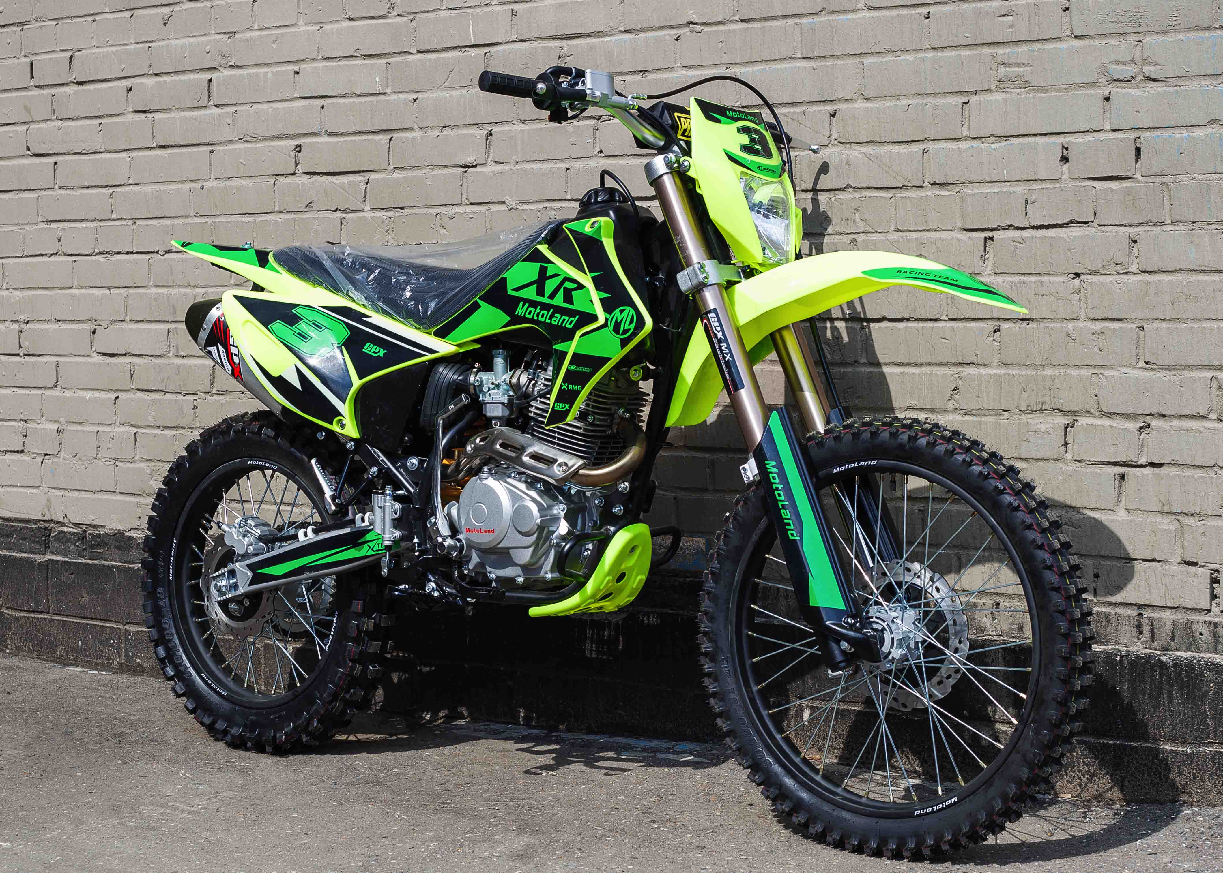 Мотоцикл Motoland XR250 LITE (2021 г.) зеленый