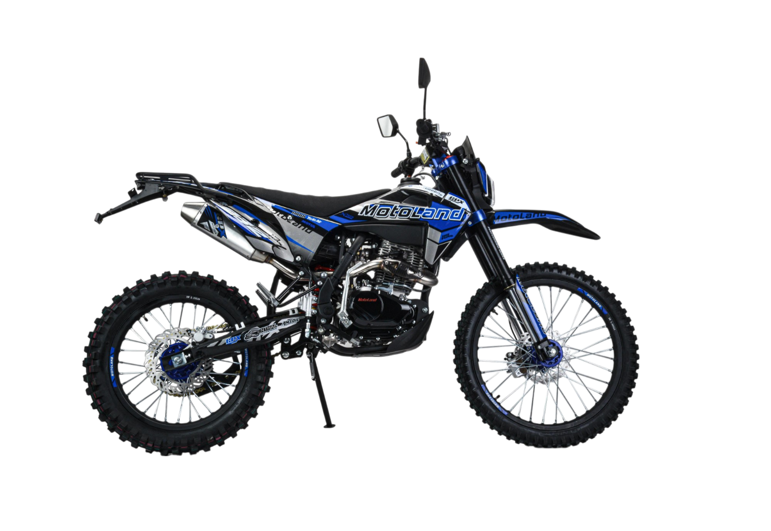 Мотоцикл Кросс Motoland XT300 HS 175FMM (PR5) ПТС синий