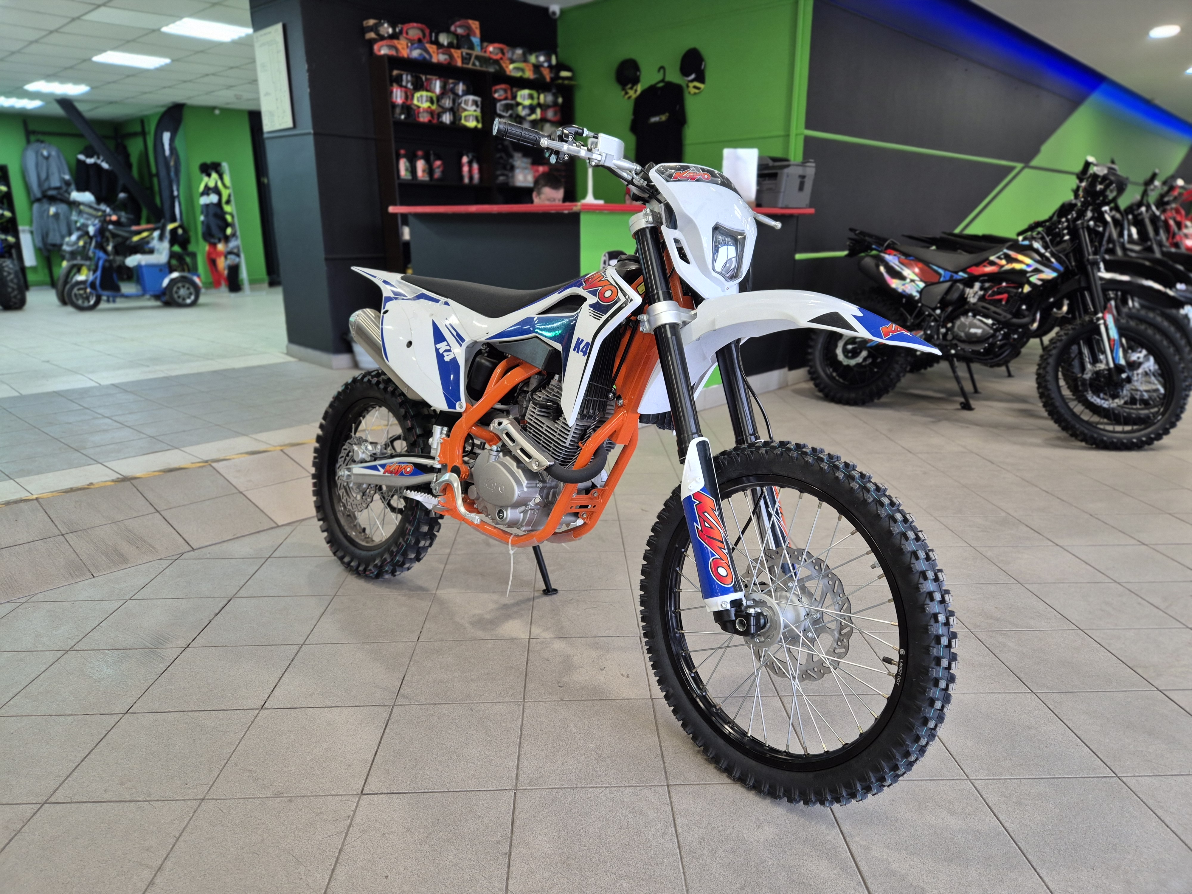 Мотоцикл кроссовый KAYO K4 300 MX 21/18 (2024 г.) (Без ПТС)