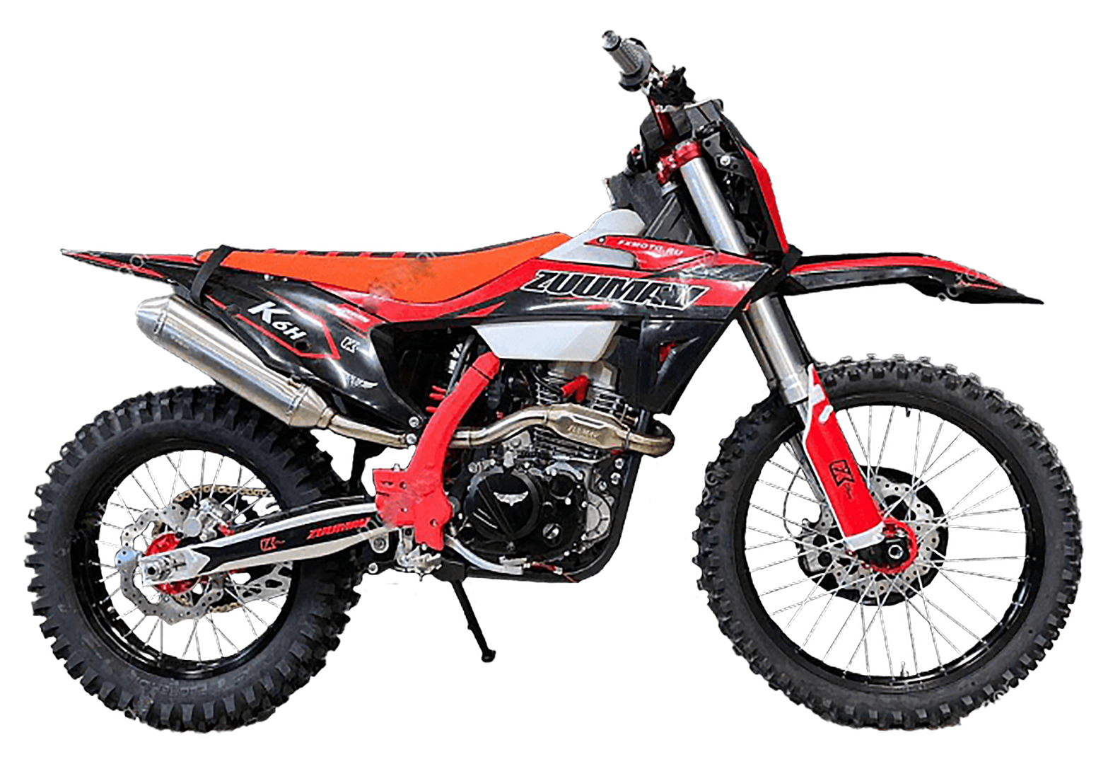 Мотоцикл ZUUMAV K6H Красный