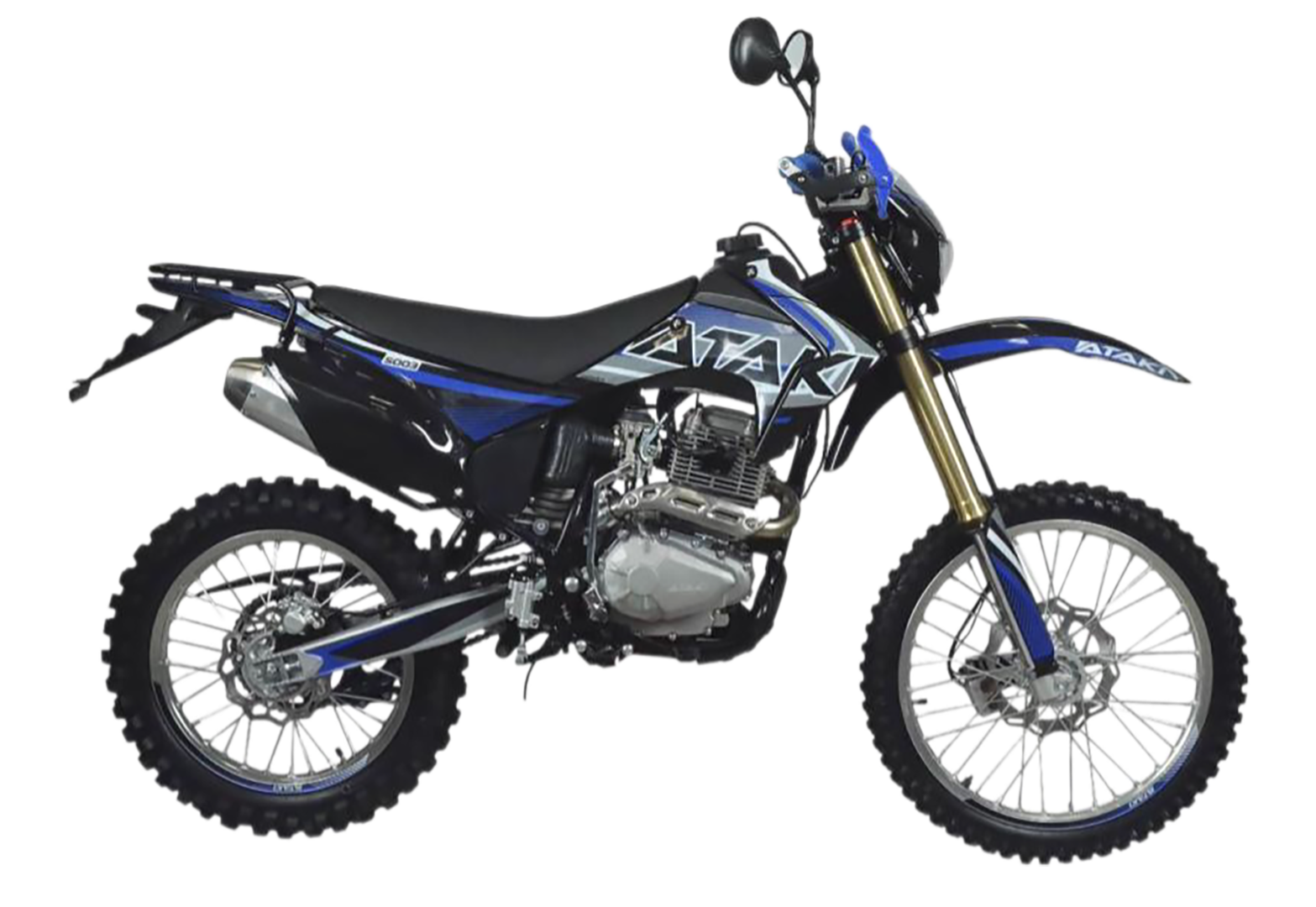 Мотоцикл ATAKI S003 300 (4T PR300) ПТС 21/18 (2024 г.) (синий, обрешетка)