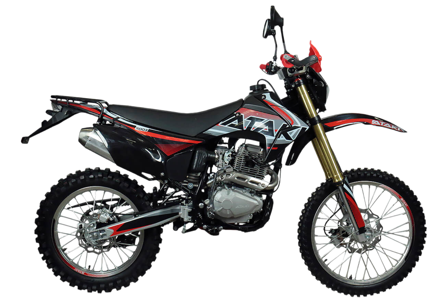 Мотоцикл ATAKI S003 300 (4T PR300) ПТС 21/18 (2024 г.) (красный, обрешетка)