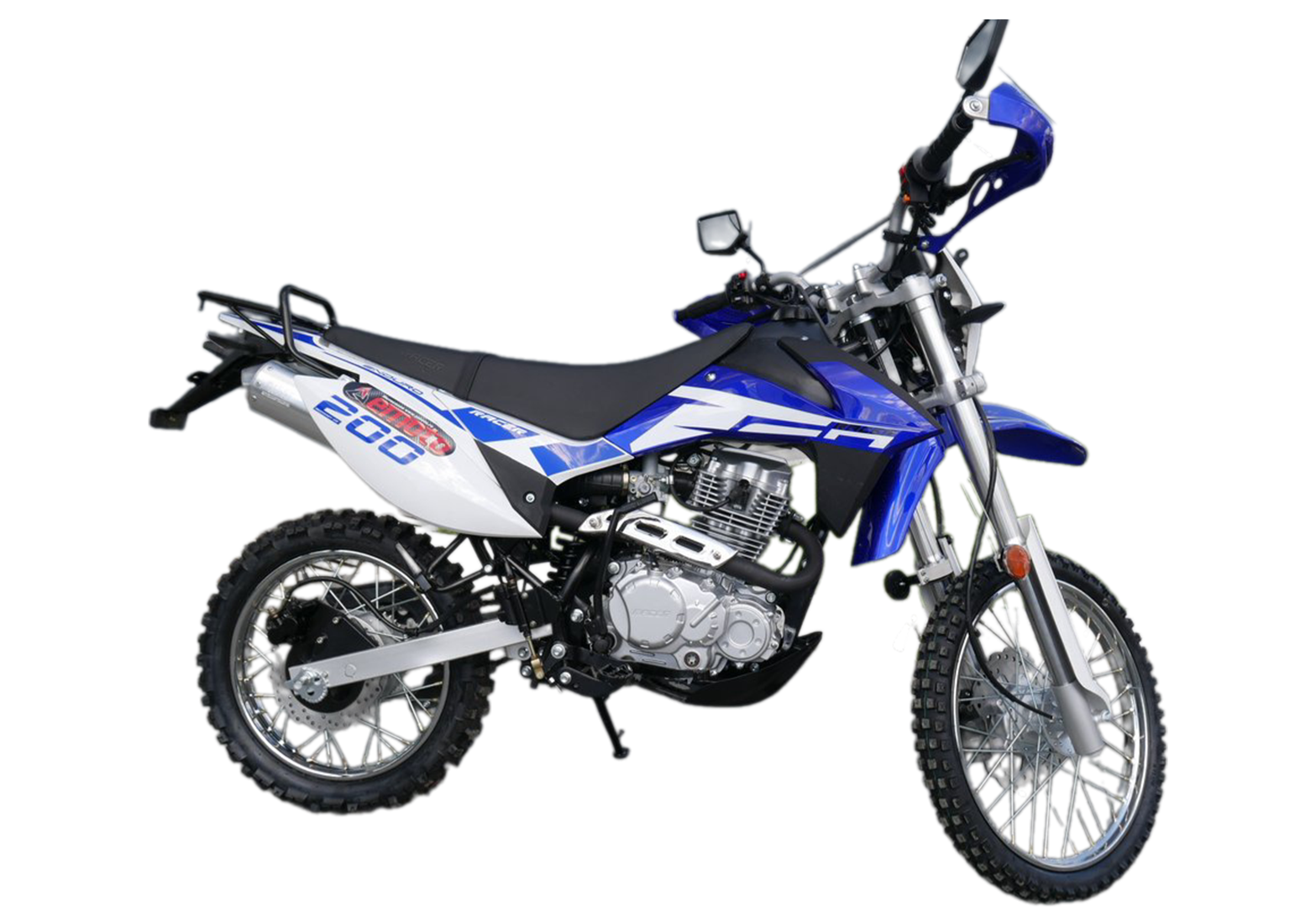 Мотоцикл Racer RC200GY-C2 Enduro (синий) (Россия)