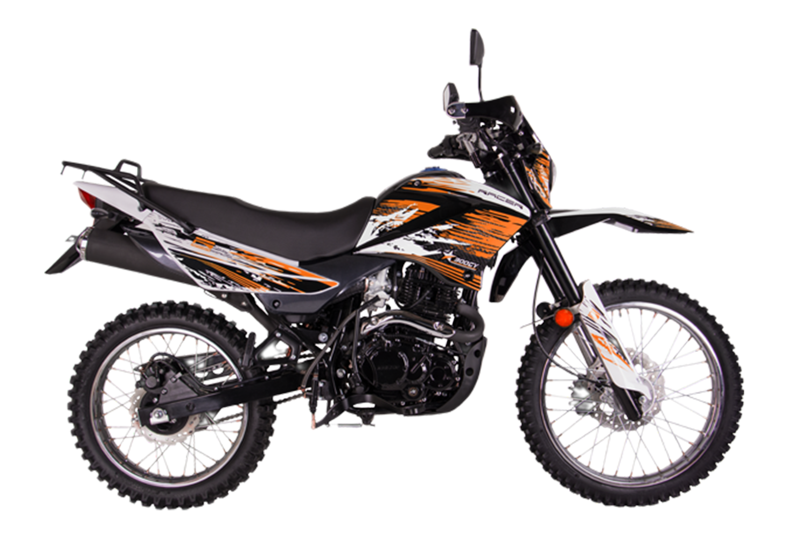 Мотоцикл Racer RC300-GY8Х Panther (оранжевый) (Россия)