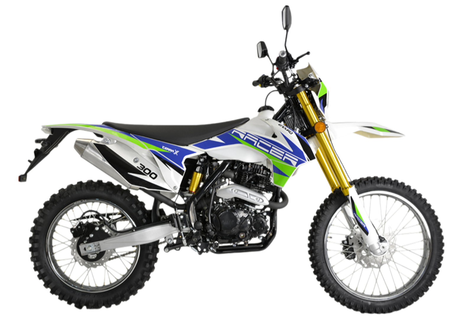 Мотоцикл Racer RC300-GY8A Enduro 300 (синий) (Россия)