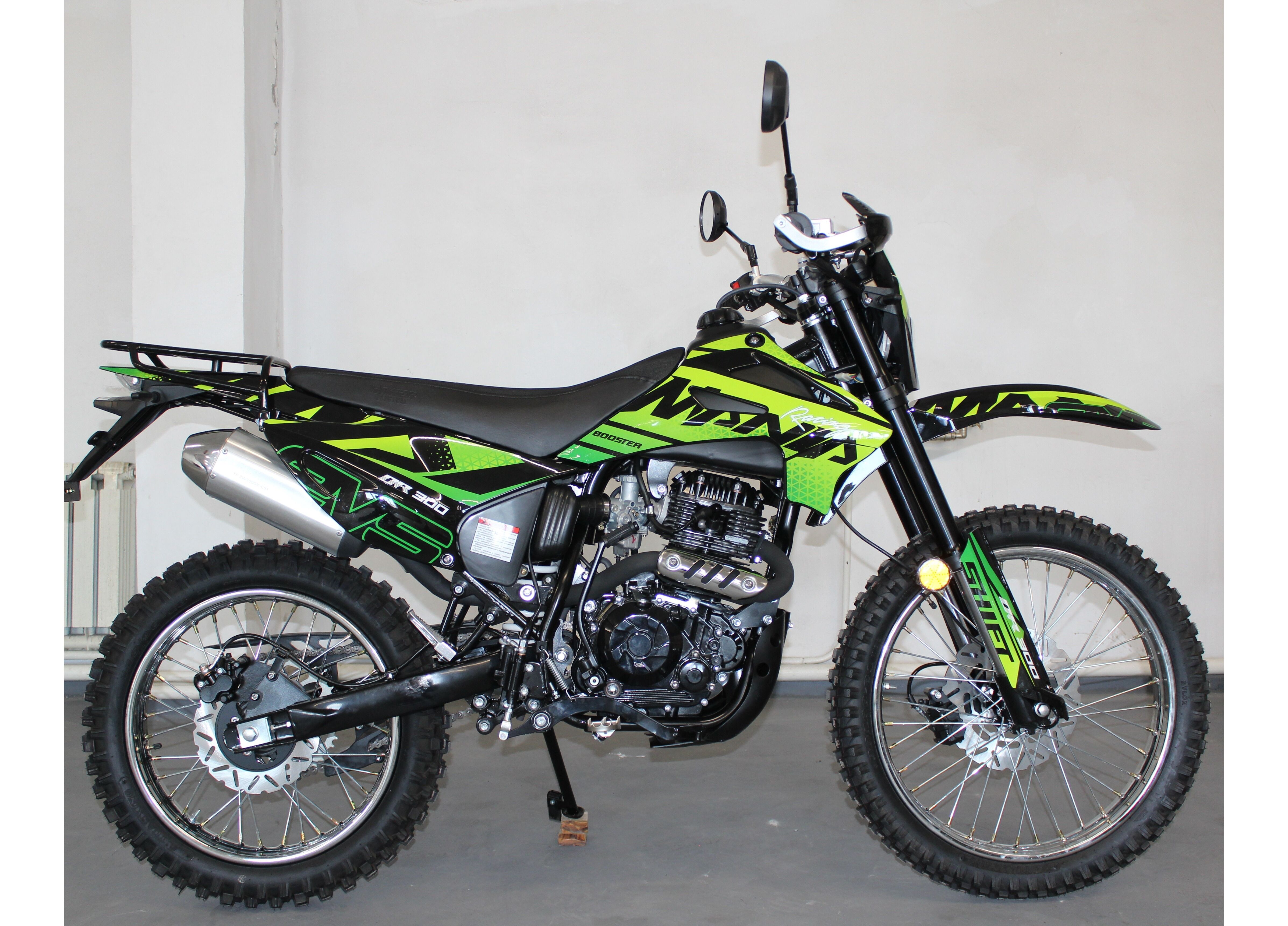 Мотоцикл Racer RC300-GY8B BOOSTER (Зеленый)