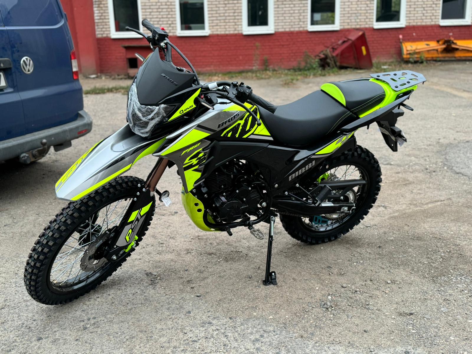 Мотоцикл Racer RC300-GY8B Bros (Зеленый)