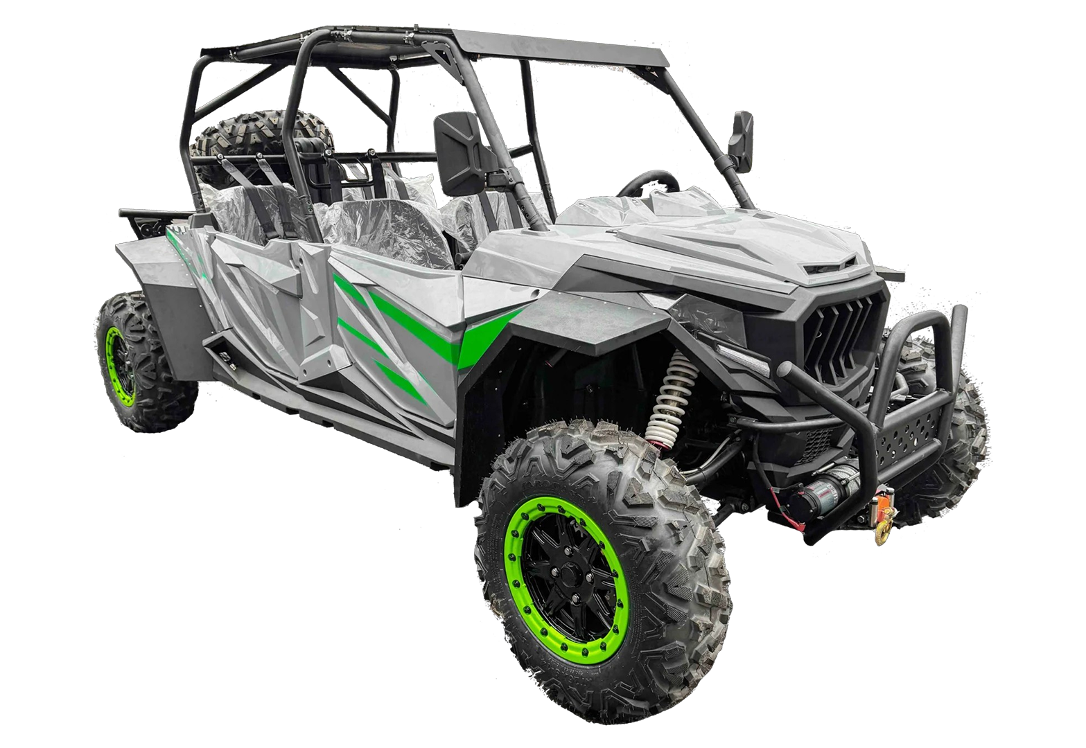 Багги HOOLEOX ZQ800 х4 Серо-зеленый (ПСМ)