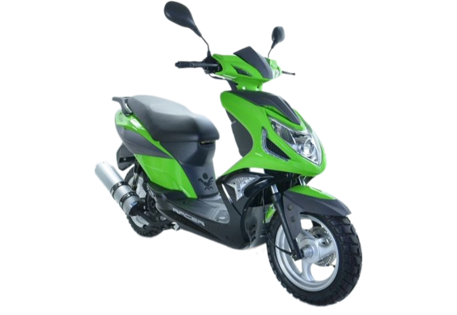 Скутер Racer RC150T-15F Flame 150 (зеленый) (Россия)